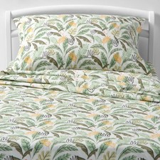 Pillowfort Insect Print Cotton Kids' Sheet Set Bedding Kids Pillowfort Room