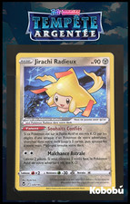 Carte Pokémon Jirachi Radieux 120/195 EB12 Tempête Argentée Epee Bouclier