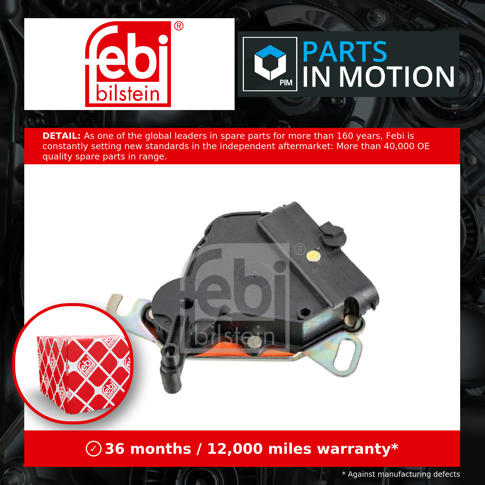 Reverse Light Switch fits MERCEDES 190 W201 82 to 93 Automatic Transmission Febi