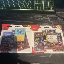 2 X Destined Rivals 3-Pack Sealed Triple Blister Pack TCG Zebstrika & Kangaskhan