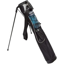 JEF WORLD OF GOLF JR1256 Pitch  Putt Sunday Bag with Stand  Handle, Black
