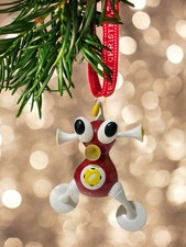 Zizzle iZ Alien AnimatronicInteractive Music MP3 iPodSpeakers ORNAMENT Red 4  