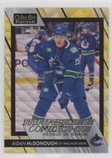 2023 O-Pee-Chee Platinum Marquee Rookies Neon Yellow Surge Aidan McDonough 08j9
