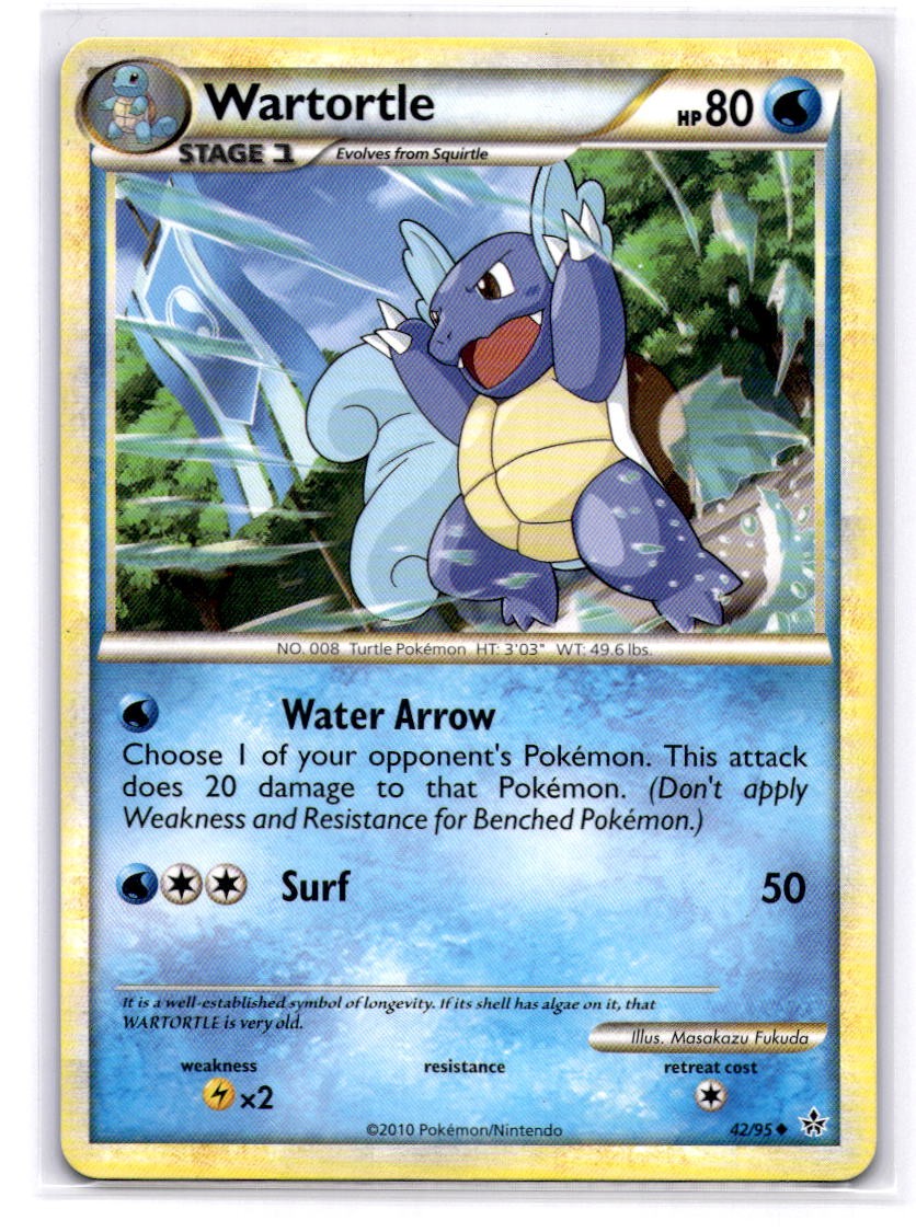 Wartortle Unleashed 42/95 LP