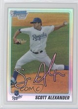 2010 Bowman Draft Chrome Draft Picks Refractor Scott Alexander #BDPP53 0s8
