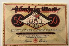 Notgeld Dortmund 50 Mark