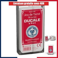 Ducale Origine Jeu de 78 Cartes Tarot à Jouer - Boîte Plastique