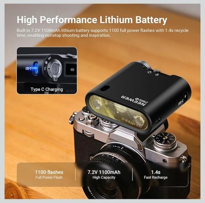 Z160U-N Portable Camera Flash Speedlite for Nikon 18Ws GN14 TTL 1