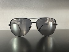 Quay Australia x Desi Perkins High Key Reflective Black Sunglasses