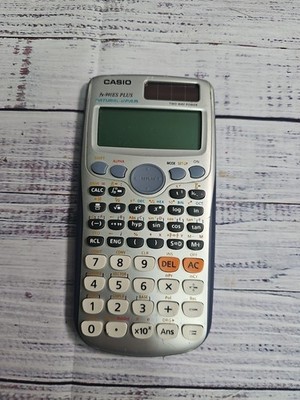 Casio Fx-991ES PLUS Scientific Calculator Two Way Power Tested Working 