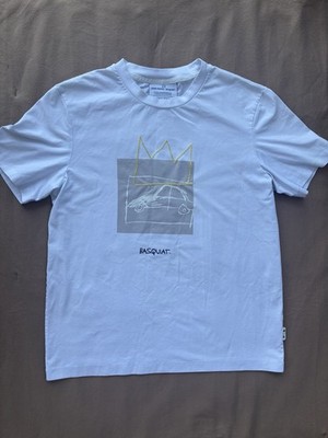 Jean-Michel Basquiat white ionic crown Tee Men s M