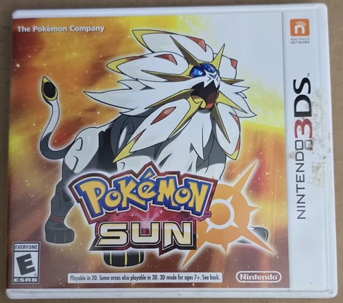 Pokemon Sun (Nintendo 3DS, 2016) CIB Complete Tested
