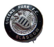 Queens Park FC Glasgow Enamel Badge by REEVES