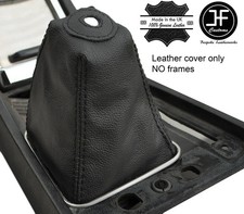 BLACK STITCH REAL LEATHER MANUAL GEAR GAITER FITS ALFA ROMEO SPIDER S2 S3 105