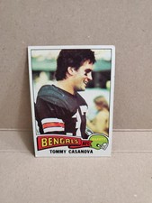 1975 Topps Football Tommy Casanova #465 Cincinatti Bengals Safety