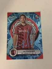 Tim Parker Signed Topps Superstar Rare Card Autographed St Louis In Person MLS
