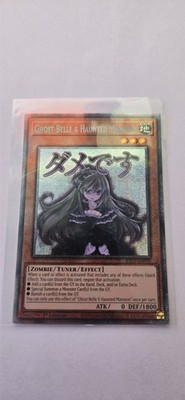 YUGIOH RA05-EN092 Ghost Belle & Haunted Mansion Starlight rare 1st Edition NM