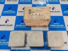 Wiska 607 Combi White Junction Box 110 x 66mm ( Pack Of 3 ) IP66/67 , New