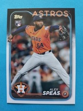 2024 Topps Update Series Alex Speas RC #US222 Houston Astros 