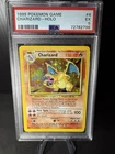Pokémon TCG Charizard Base Set Holo Unlimited Rare Card 4/102 PSA 5 EX