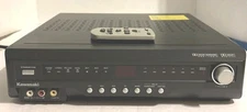 Kawasaki AV1000 Home Theater System AV Switcher Volume Control Turns On Untested
