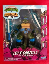 PLAYMATES TEENAGE MUTANT NINJA TURTLES x GODZILLA  "LEO x GODZILLA" TMNT FIGURE