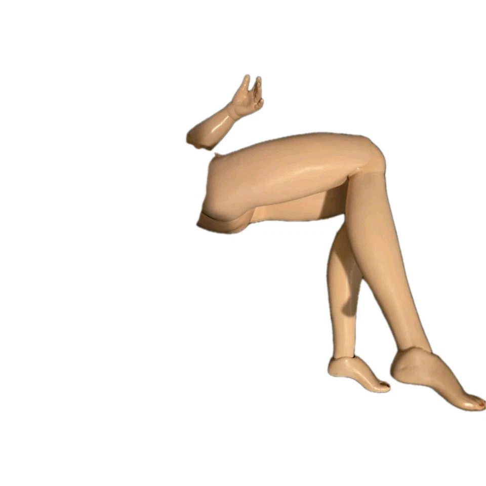 VTG Uneeda 2S DOLLIKIN 19" Fashion Doll Sleepy Eyes Fully Jointed 1950 Drk Hair - Image 4 of 4