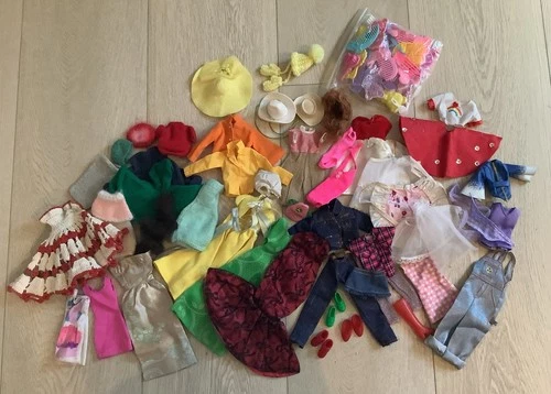 Vintage Barbie Clone Tammy Ideal Toni Doll Clothes Shoes Hats Lot 60’s 70’s 80’s