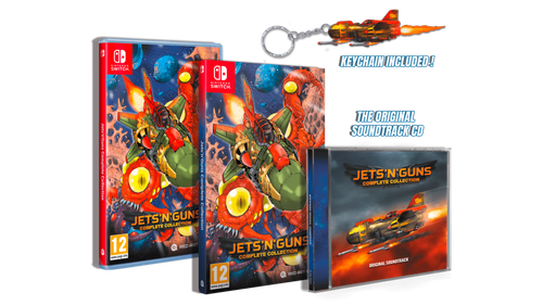 Jets'n'Guns Complete Collection Switch (Deluxe Edition) Red Art Games New (Game - Picture 2 of 11