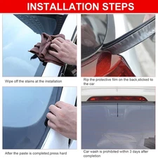 Rubber Seal Strip for Rear Windshield, Universal Car Seal Strip Self Adhesive...