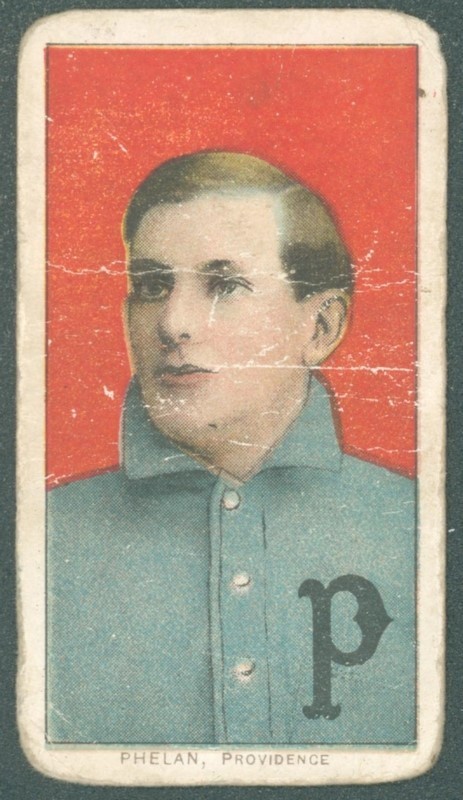 1909-11 T206 Jimmy Phelan Providence Grays Sweet Caporal Series 350 "Free Ship"