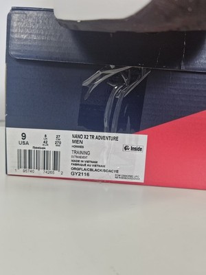 Reebok Nano X2 TR Adventure Mens 9 Sneaker Cross Fit Workout  display picture 1