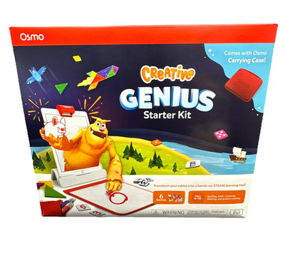 Osmo Creative Genius Kit für iPad   Neu & OVP, 6 Lernspiele inkl. Case