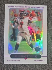 2005 TOPPS CHROME REFRACTOR #23 - MICHAEL VICK Atlanta Falcons 🏈