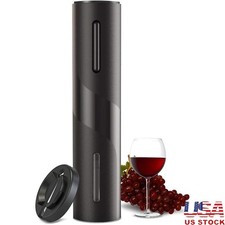 Electric Wine Opener Automatic Cork Remover Portable Foil Cutter Easy Use