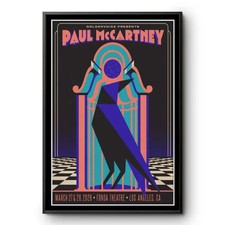HOT! Paul McCartney Mar 27-28 2026 LA Poster Tour Wall Decor
