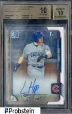 2015 Bowman Chrome DP Ian Happ Chicago Cubs RC Rookie BGS 10 w/ 10 AUTO