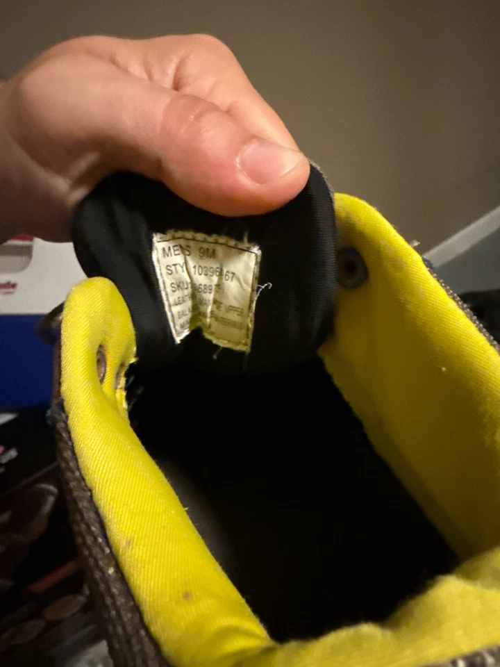 🔥 Gander MTN Mountain • Botas de Senderismo Cuero Marrón • Trail • Para Hombre Talla 9M Foto 4 de 4