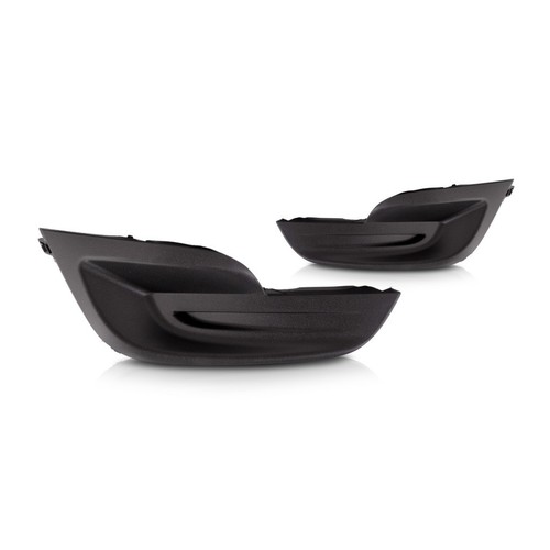 Passenger Side Fog Light Cover For 2013-2015 Nissan Altima - Textured Black NI1039115