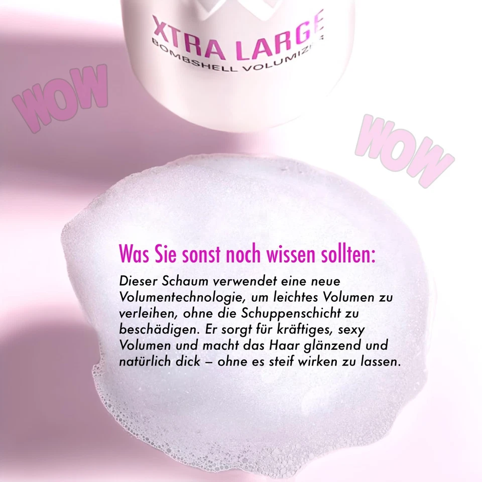 Color Wow Xtra Large Bombshell Volumizer Schaumfestiger Haarfestiger Haarstyling - Bild 4 von 4