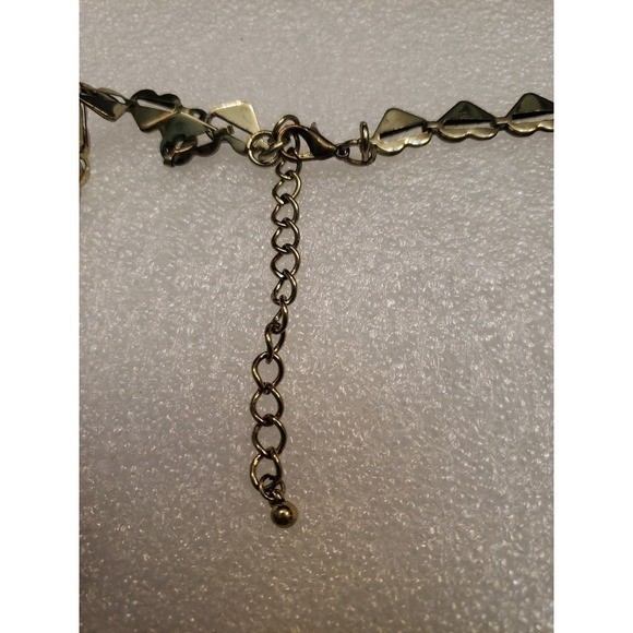 Multi colored rhinestone statement necklace - image 3