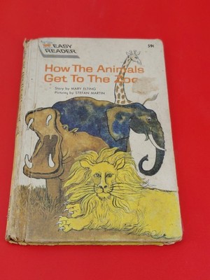 How The Animals Get To The Zoo Mary Elting 1964 Wonder Books Easy Reader