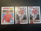 Mike Trout Lot of 3 Cards - 2026 Topps Series 1 and Heritage  LA Angels