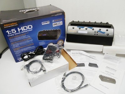 Aleratec 1:5 HDD Copy Dock Advanced Hard Disk Drive Duplicator | P/N: 350129