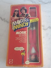 Vintage Mork & Mindy Action Figure Doll Talking Space Pack Mattel 1979 with box Vintage Mork & Mindy Action Figure Doll Talking Space Pack Mattel 1979 with box