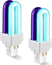 Qualirey 2 Pack 41050 7W Replacement Bulb, Upgraded 2 Color Bug Zapper... 