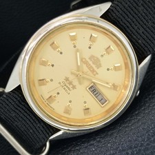 JAPAN VINTAGE ORIENT CRYSTAL AUTOMATIC 46943 MENS ORIGINAL DIAL WATCH a707785-1