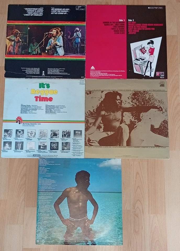 Reggae/Ska Vinyl Sammlung - 5 LP`s : Bob Marley,The Beat,Dennis Brown,Jimmy Clif - Bild 2 von 2