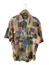 A BATHING APE Short Sleeve Shirts Multicolor XL Used