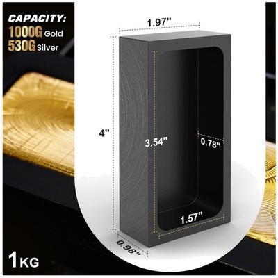 Graphite Ingot Mold for Gold Silver Aluminum